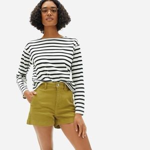 Autumn fern everlane cotton twill shorts SIZE 10
